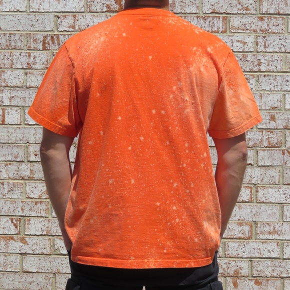 Chicago Bears Football Bleach Distressed Tee sz 2X - Picture 4 of 4